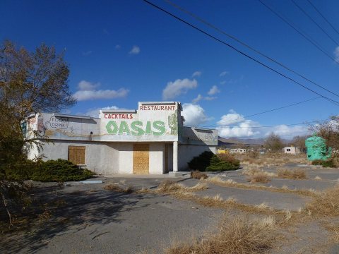 Mid Day at the Oasis, California Immigrant Trail-Lincoln Highway near Virginia City-Dayton, NV, 2012