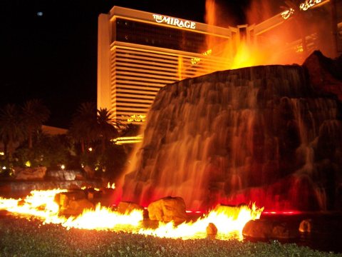 The Mirage at Night