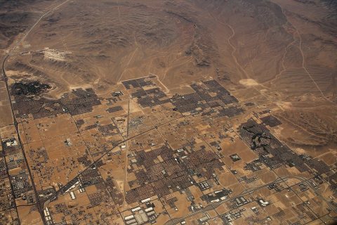Spring Valley, Nevada - Aerial