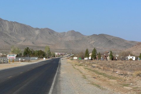 Pahrump Ash Meadows Road 1