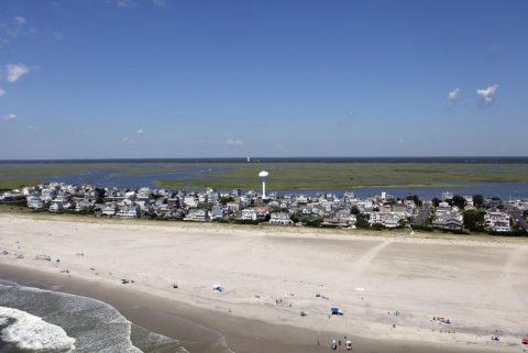 Beaches on the New Jersey shore
