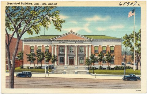 Municipal building, Oak Park, Illinois (65908)