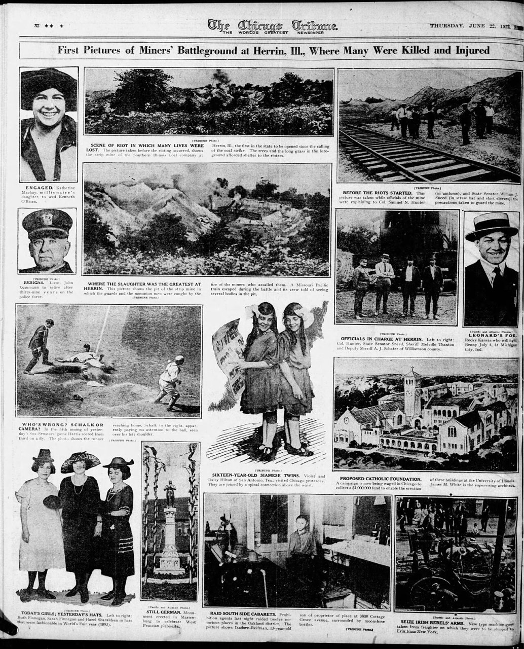 Chicago Tribune Thu Jun 22 1922 page 32