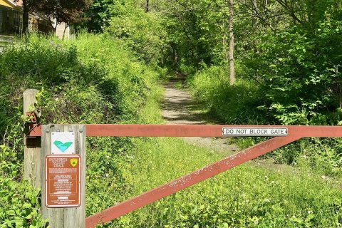 Paulinskill Valley Trail gate