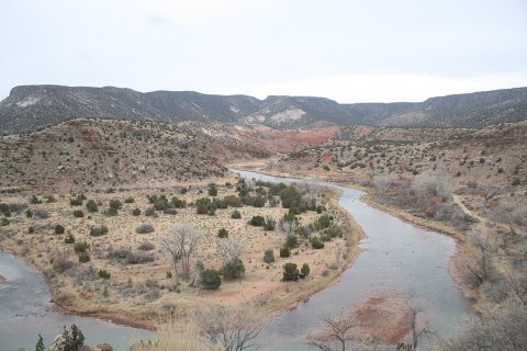 2-27-2014 Overlooking Abiquiú on 2-27-2014 - 002