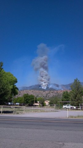 View from Glenwood Post Office