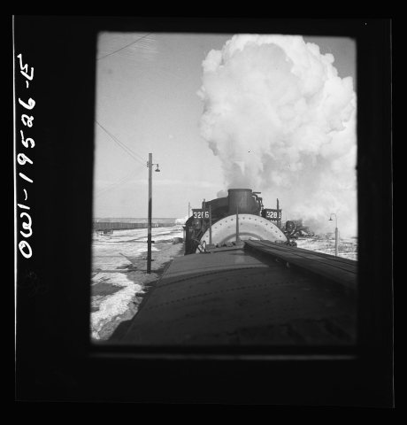 Untitled photo, possibly related to: Chillicothe, Illinois. A helper engine is taken on for added power on a grade exte…