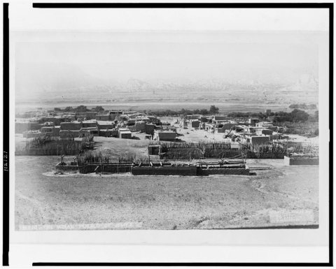The Indian pueblo of Jemez