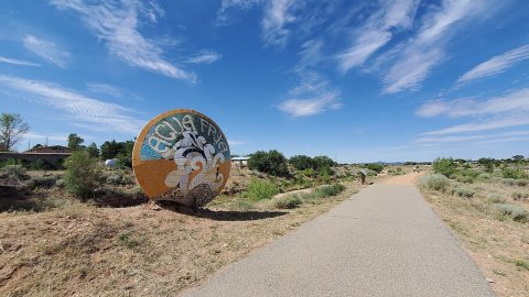 An El Camino Real de Tierra Adentro National Historic Trail, walking trail in