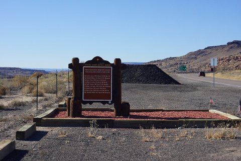 2013, View W New Mexico Battle of Khe San Casualties Historic Marker