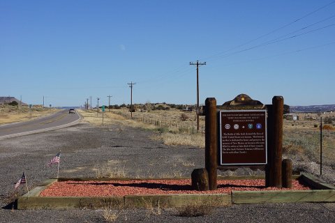 2013, View E Route 66 - New Mexico Battle of Khe San Casualties Historic Marker