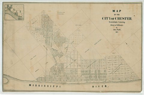 Map of the City of