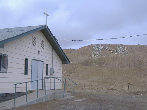 Newcomb church and monogram