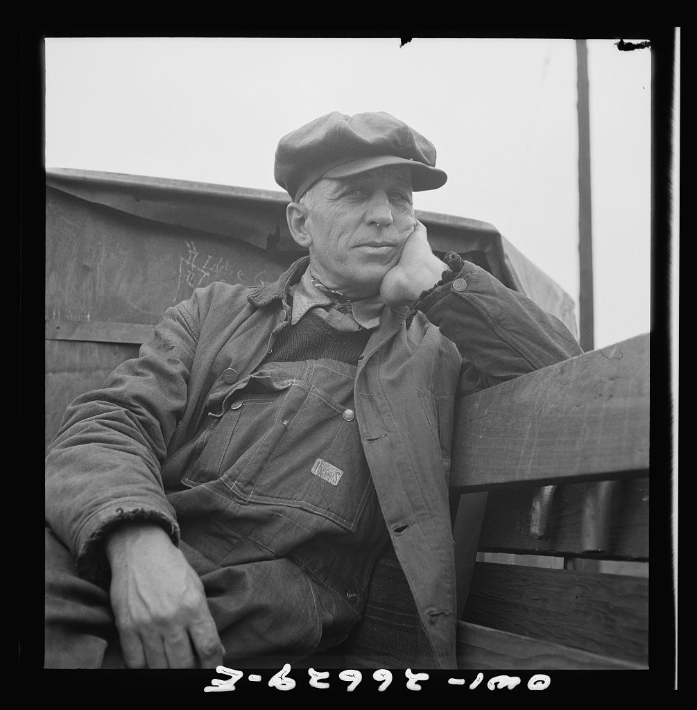 Untitled photo, possibly related to: Cicero, Illinois. A switchman at Clyde yard of the Chicago, Burlington and Quincy …