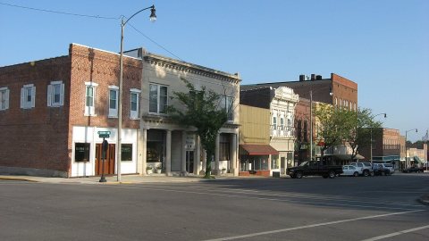 Second Street in downtown