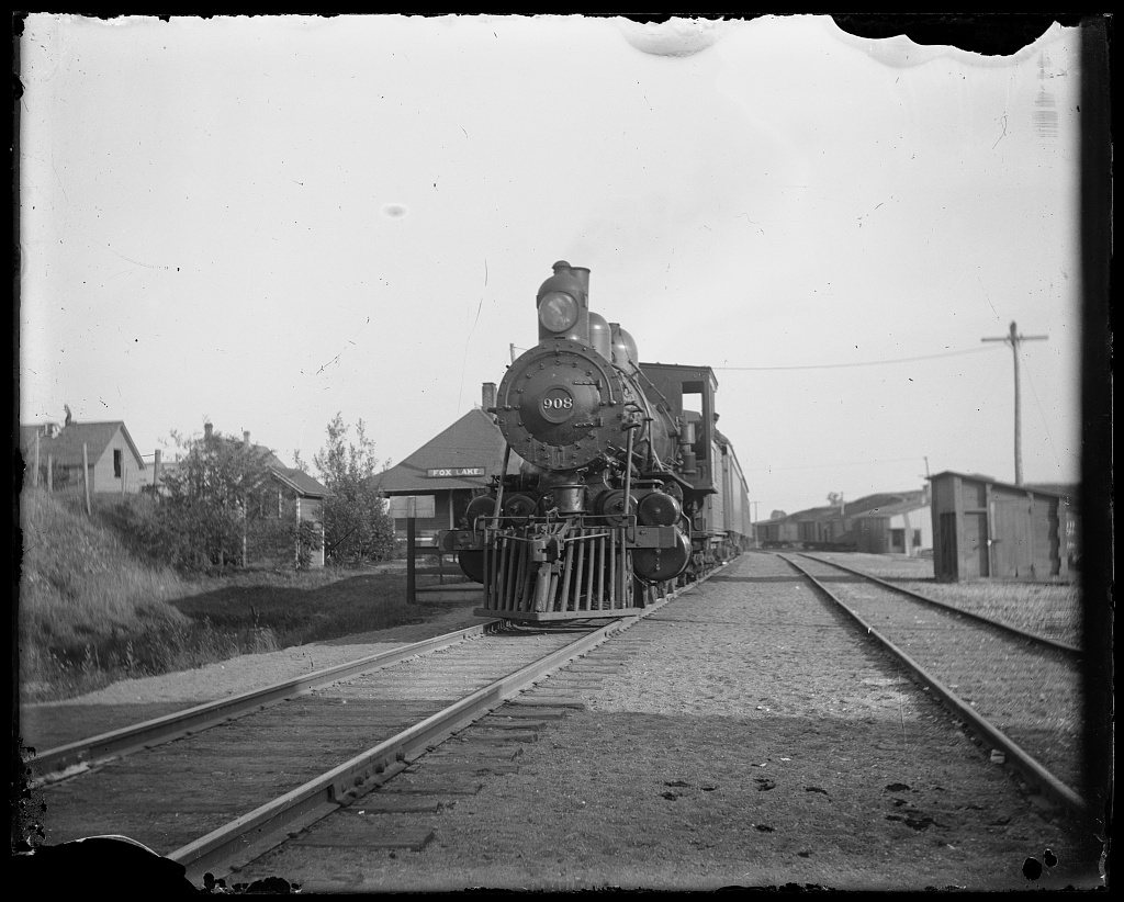 Chicago and North Western Railway : Locomotive CNW 908