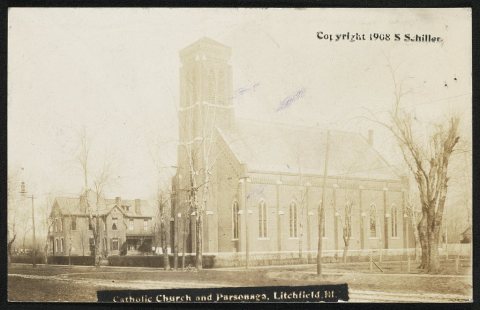 Catholic Church and parsonage