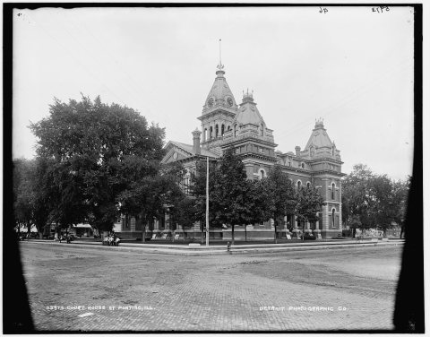 Court House at Pontiac, Ill