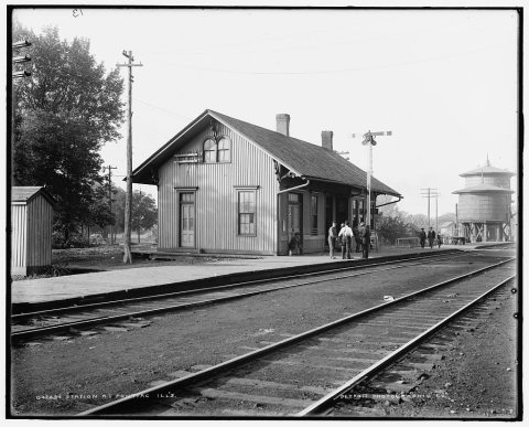 Station at Pontiac, Ill's