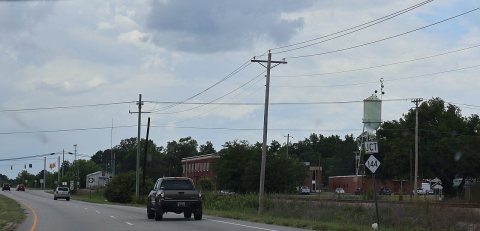 Laurel Hill seen from U.S. Route 74 - 01