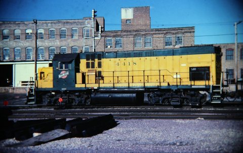 Chicago & North Western CNW 4418 (GP15-1)