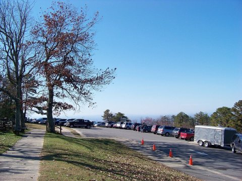 Pilot Mountain Summit Parking