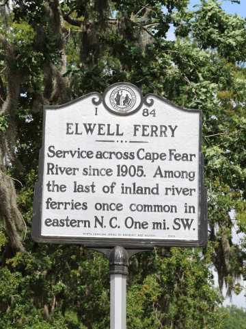 Elwell Ferry Sign