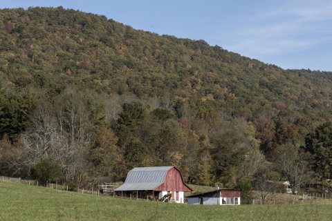 Farmstead near Etowah, North Carolina