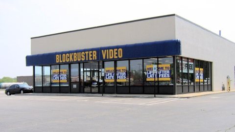 Blockbuster Video, Addison Illinois, April 2009