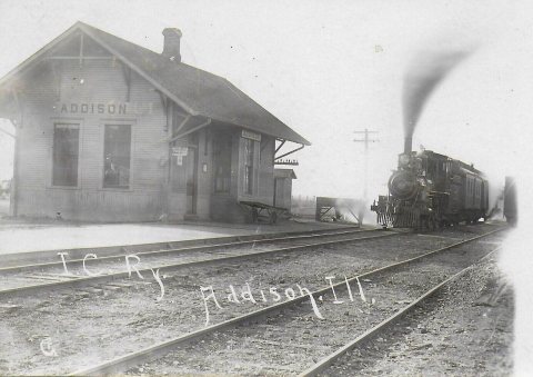 Addison postcard