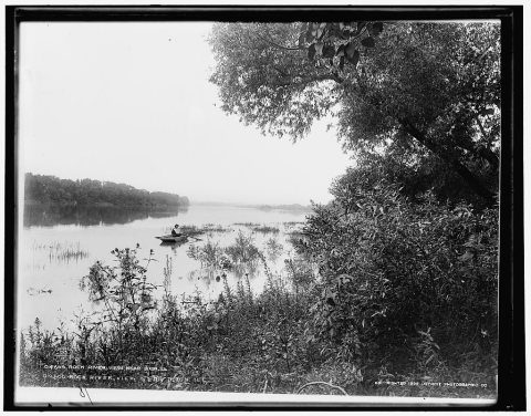Rock River view near Dixon, Ill