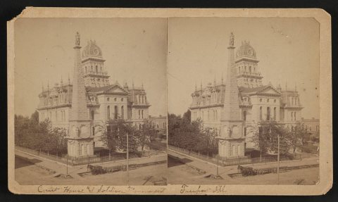 Court House and Soldiers Monument