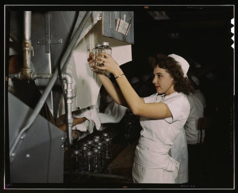 Transfusion donor bottles, Baxter Lab