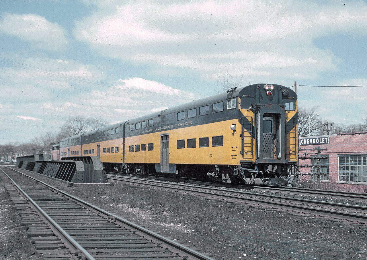 C&NW Passenger Trains - 6 of Roger Puta Photos