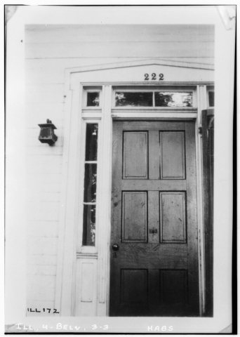Doorway - Wheeler House, 222 West Locust Street