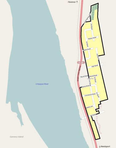 Gardiner HD boundary map