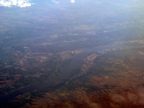 East Moline, Illinois and Riverdale, Iowa Along Mississippi River
