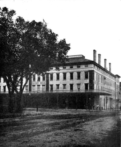 The Lincoln–Douglas debates of 1858 - THE OLD QUINCY HOUSE, QUINCY, ILLINOIS, 1858