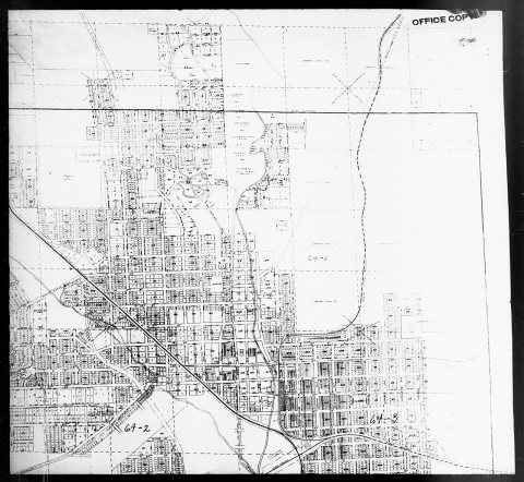1940 Census Enumeration District Maps - Alabama - Walker County - Jasper - ED 64-1A, ED 64-1B, ED 64-2, ED 64-3