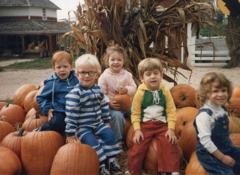 West Chicago Halloween Pumpkins 1984