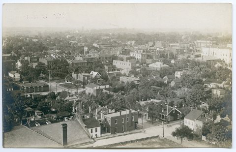 Bird's-eye view of