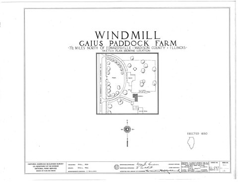 HABS ILL,60-    ,1A- (sheet 0 of 3) - Galus Paddock Farm, Springfield Road