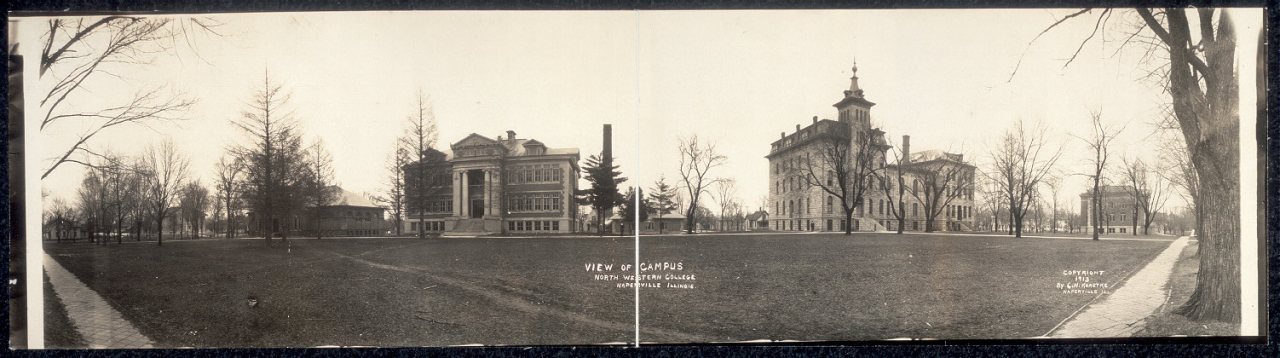 View of campus, North Western College