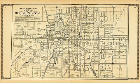Standard atlas of McLean County, Illinois, including a plat book of the villages, cities and townships of the county