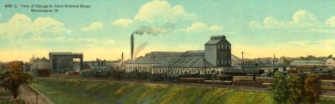 Chicago and Alton Railroad Shops
