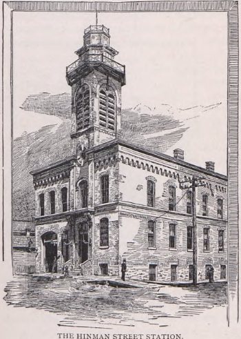Hinman Street station
