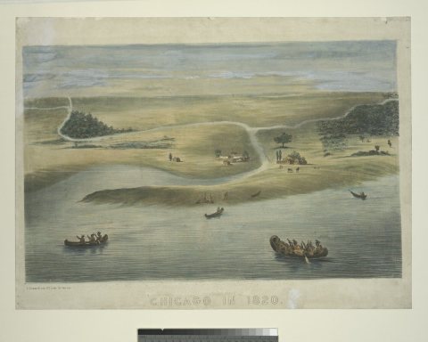 Chicago in 1820