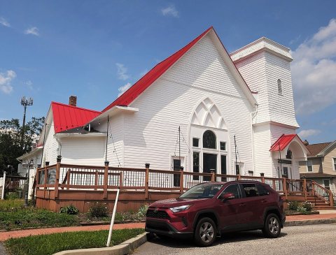 Former church, Linglestown, PA, July 2025