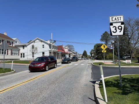 PA 39 EB past Mountain Road