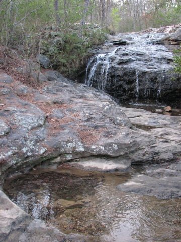 Moss Rock Preserve falls